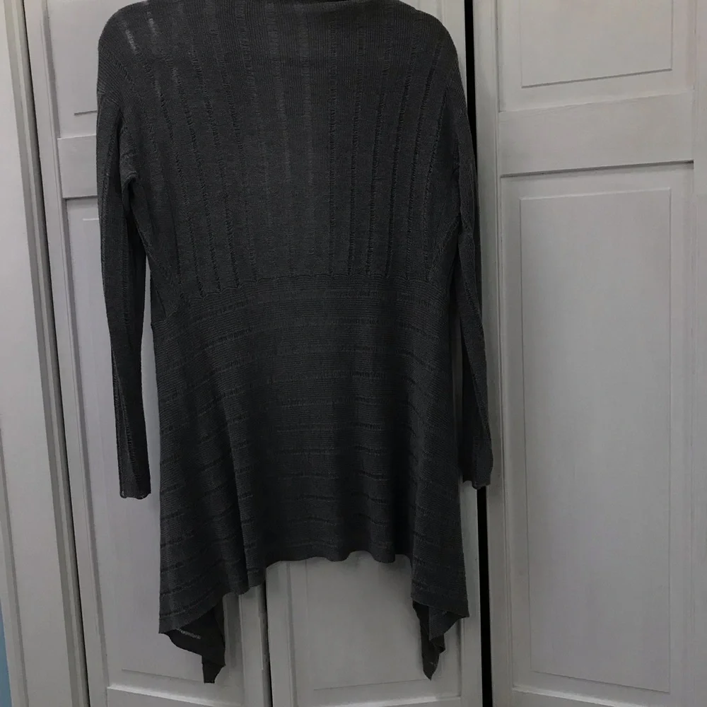 Eileen Fisher Gray Viscose Sweater - XS - Picture 2 of 5